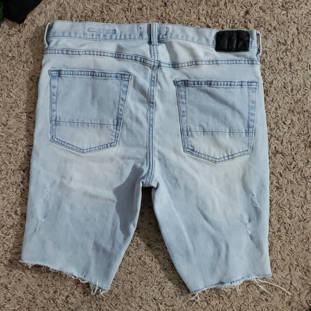 SALE⚡PACSUN SKINNY BERMUDA SHORTS SZ 34/14 - Picture 3 of 6